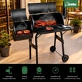 thumbnail image 2 of Asador ahumador Jardimex Parrilla Carbon Portatil, 2 of 6
