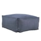 thumbnail image 2 of Taburete Puff Ferrara Azul Kessa Muebles, 2 of 2