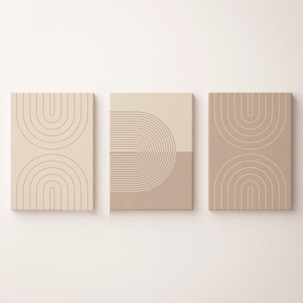 Set Cuadros Canvas Bauhaus
