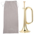 thumbnail image 1 of juego de trompeta de caballería de corneta de latón para principiantes para orquesta militar, 1 of 7