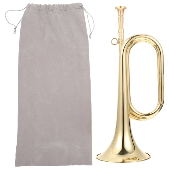 juego de trompeta de caballería de corneta de latón para principiantes para orquesta militar