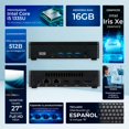 thumbnail image 2 of Computadora Escritorio Mini PC ECS LIVA Z5 Intel Core I5 1335U 16GB DDR4 SSD 512GB Monitor 27" 1ms 120Hz Teclado Mouse WiFi 6 W11H-T Oficina, estudio y hogar, 2 of 5