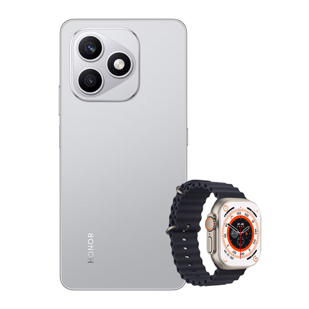 Celular Honor X8d smartwatch  Desbloqueado 256GB 8GB ram Gris