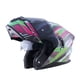 thumbnail image 4 of Casco Para Moto Edge Abatible Rosa Doble Certificación S, 4 of 5