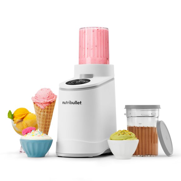 Máquina para Helados NutriBullet Chill NBD50100AW con 2 Vasos