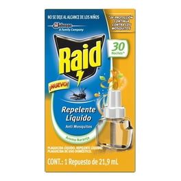 Insecticida Líquido Raid 30 noches Naranja Repuesto 21.9 ml