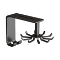 thumbnail image 2 of Soporte colgante para utensilios de cocina | Organizador de pared giratorio 360° | 10 ganchos de acero inoxidable | Multifunción para cucharas, ollas y toallas | Almacenamiento que ahorra espacio |, 2 of 6