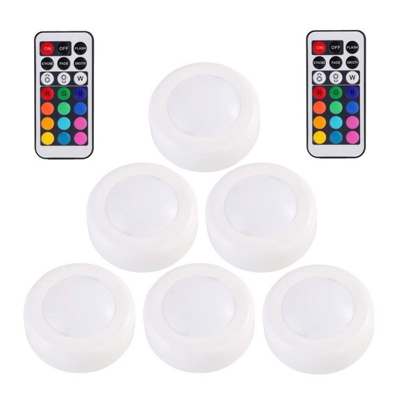 Luz Nocturna con Luces Led, Luz de Hielo de 12 Colores, Luz de Control Remoto de Color, Luz Led para Gabinete