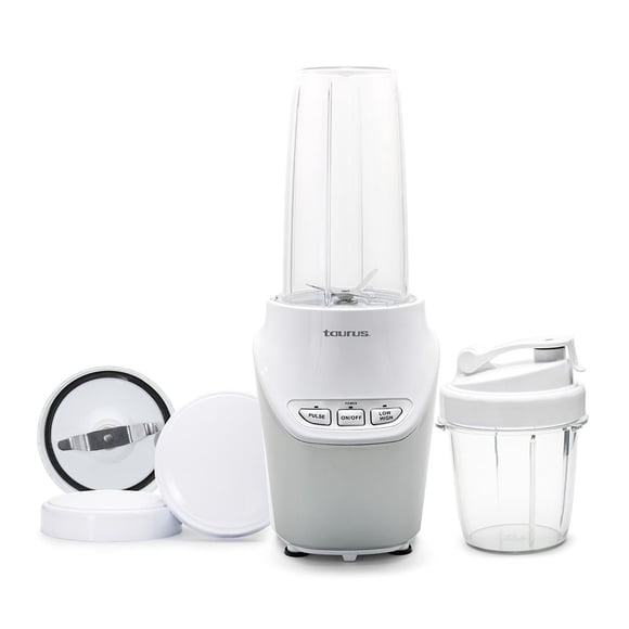Licuadora- Pulverizador Tritan Taurus 2 velocidades, 1 pulso, color blanco