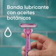 thumbnail image 5 of Rastrillo para Mujer Gillette Prestobarba3 con 3 Hojas para Depilar al Ras 2 pzas, 5 of 5