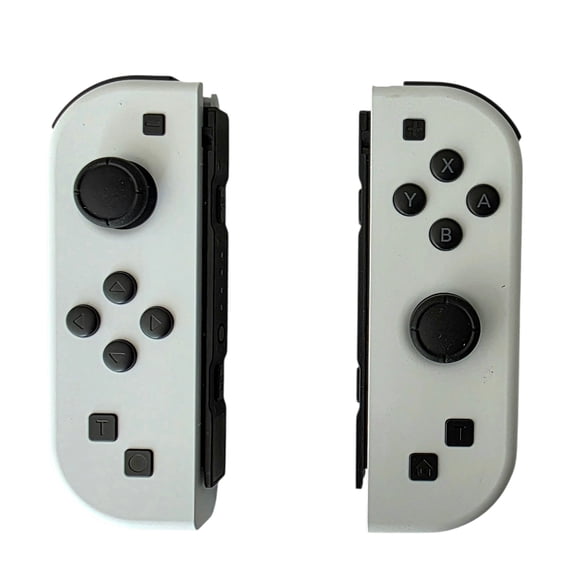 Controles Joy Stick Compatibles con Nintendo Switch (Blanco)