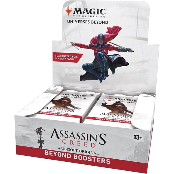 Magic: The Gathering - Assassin’s Creed Beyond Booster Box | 24 Beyond Boosters (7 Cards in Each Pack) | Collectible Trading Card Game for Ages 13+