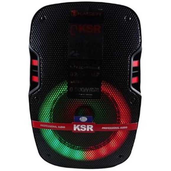 Bocina Kaiser KSW-5008 Recargable de 8 Pulgadas