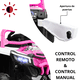 thumbnail image 2 of Montable Electrico para Niños Mini 4x4 Bluetooth Luz Sonido Batería 12v - Rosa, 2 of 7
