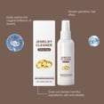 thumbnail image 2 of Solución para Limpiar Joyería, Pulidor Líquido, Removedor de Deslustre, con Fórmula Suave, Botella de 100ml, para Oro, Plata, Diamantes, Piedras Preciosas y Metales Finos, 2 of 9