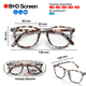 thumbnail image 4 of Lentes de Lectura con Filtro de Luz Azul B+D Cube Screen Color MultiTortuga Unisex, 4 of 12