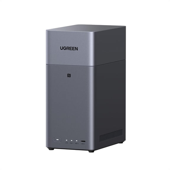 NAS UGREEN DH2300 de 2 Bahías 60TB 4GB RAM 1GbE HDMI 4K