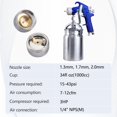 thumbnail image 4 of Pistola Pulverizadora B4B BANG 4 BUCK HVLP 1000 ml 3 Boquillas, 4 of 7