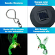 thumbnail image 3 of Lampara Solar LAB.G Campana de Viento Colibris Verde, 3 of 3