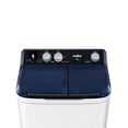 thumbnail image 4 of Lavadora Semiautomática Mabe 13 kg Doble Tina con Tecnología Safe&Clean Blanca con Tapa Azul LSM13BA, 4 of 9