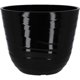 thumbnail image 1 of maceta de resina gael color negro 15, 1 of 4