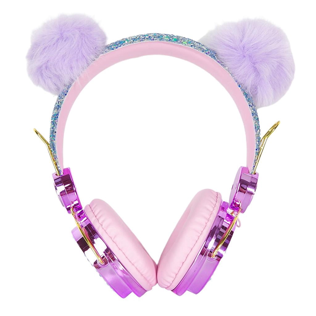 Auriculares Para Para Niñas, Y , Auriculares Con Cable De 3,5 Mm Y Diadema Ajustable, Auriculares Con Micrófono Para Re