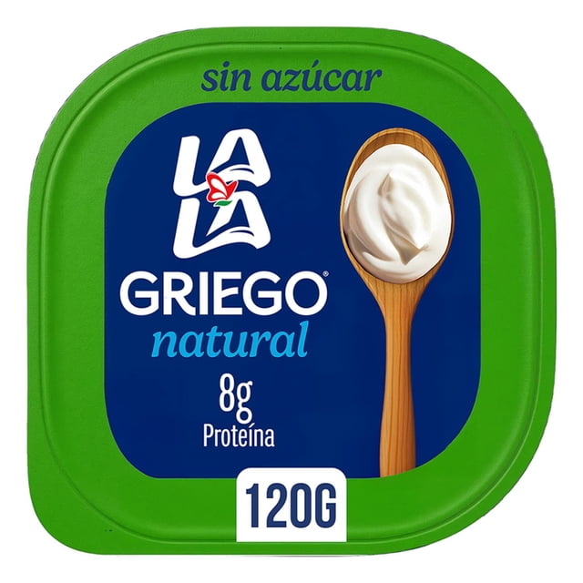 Yogurt Batido Lala Griego Natural sin Azúcar 120 g