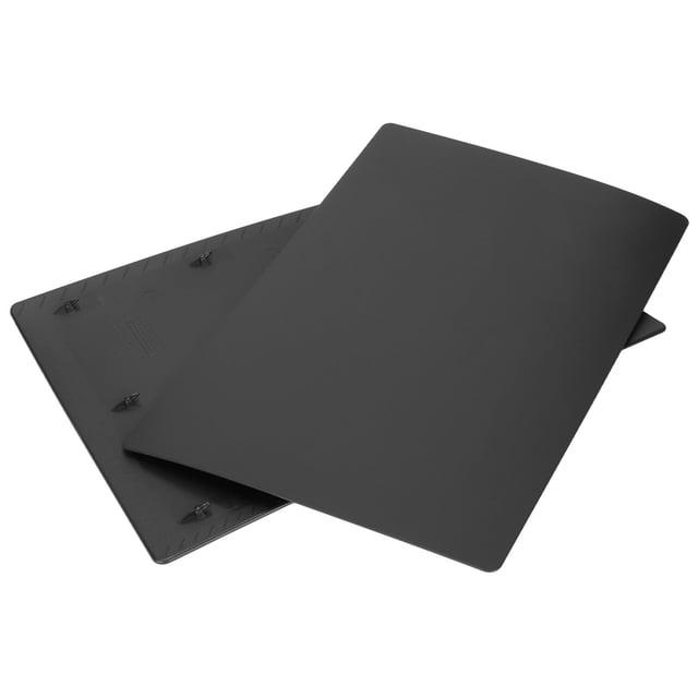 Panel de repuesto para PS5, resistente al polvo y a los arañazos, funda protectora para consola de juegos PS5, edición digital, color negro