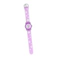 thumbnail image 3 of Relojes de pulsera para niñas Dibujos animados lindos en 3D Relojes educativos coloridos impermeables para niñas mayores de 3 años Púrpura, 3 of 12