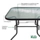 thumbnail image 4 of Juego De Jardin 6 Piezas Sillas Exterior Mesa Con Sombrilla gris oscuro, 4 of 8