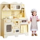 thumbnail image 1 of Cocina de Juguete para Niños, Cocinita para Niñas con Luz, Fregaderos de Juguete con Agua Corriente, Horno, Microondas, Máquina de Hielo, Juego de Utensilios De Cocina y Accesorios para 4 a 6 Años, 1 of 5