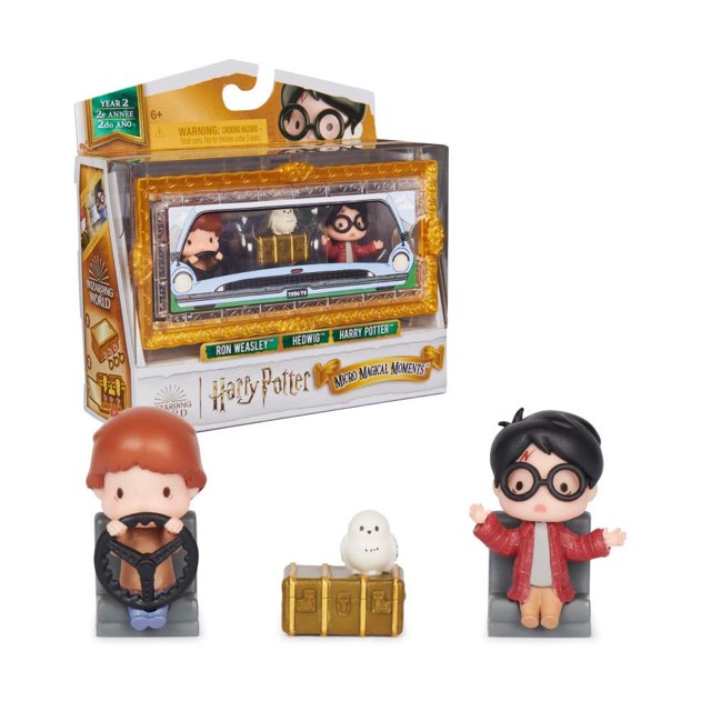 Figura Wizarding World Spin Master Multipack Micro Ford Anglia Volador