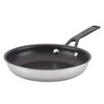 thumbnail image 1 of Sartén KitchenAid de acero inoxidable pulido de 5 capas, 21 cm, 1 of 9