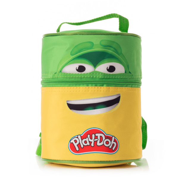 Lonchera cilindrica Play Doh Green