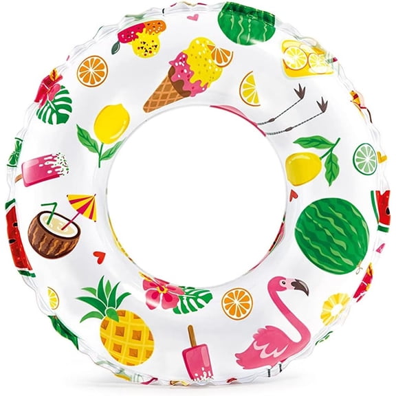 Salvavidas Inflable Llanta Intex 59230 blanco 51cm x 51cm