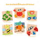 thumbnail image 5 of Juego De Rompecabezas De Madera, Paquete De 6  figuras de animalitos LAB.G, 5 of 5