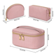 thumbnail image 2 of Estuches De Maquillaje Malubero Set 3 Neceser rosa Malu1341, 2 of 3