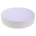 thumbnail image 1 of KAKOWELY Modern White Round Plastic Ceiling Light Shade Flush Mount Cover for Kitchen and Hallway, 1 of 8