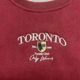 thumbnail image 4 of Sudadera Quarry para Dama, Cuello Redondo Vino Talla M, 4 of 4