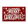 thumbnail image 1 of Tapetes de bienvenida para puerta, tapete antideslizante lavable a mano para decoración navideña, tapete para puerta de entrada de Navidad para sala d, 1 of 9