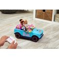 thumbnail image 2 of Barbie HOT WHEELS Vehículo RC SUV con Batería, Azul, 2 of 5