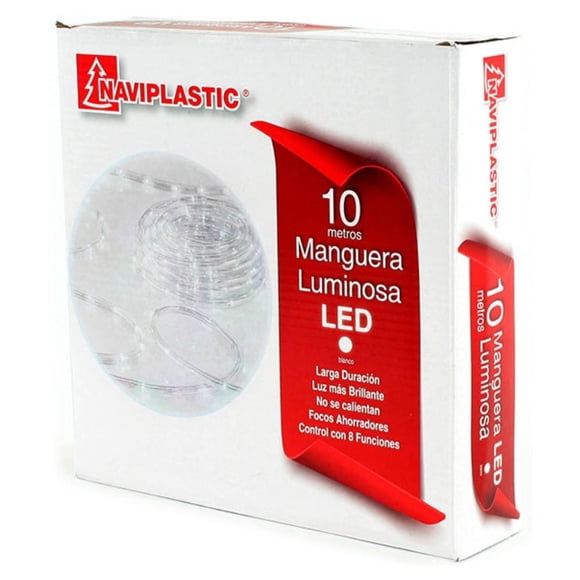 Serie Naviplastic Serie de Manguera Led blanco de 10 metros