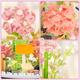 thumbnail image 3 of Bloques De Flores Artificiales Para Armar Compatible 624pcs. Xtellar rosa, 3 of 4
