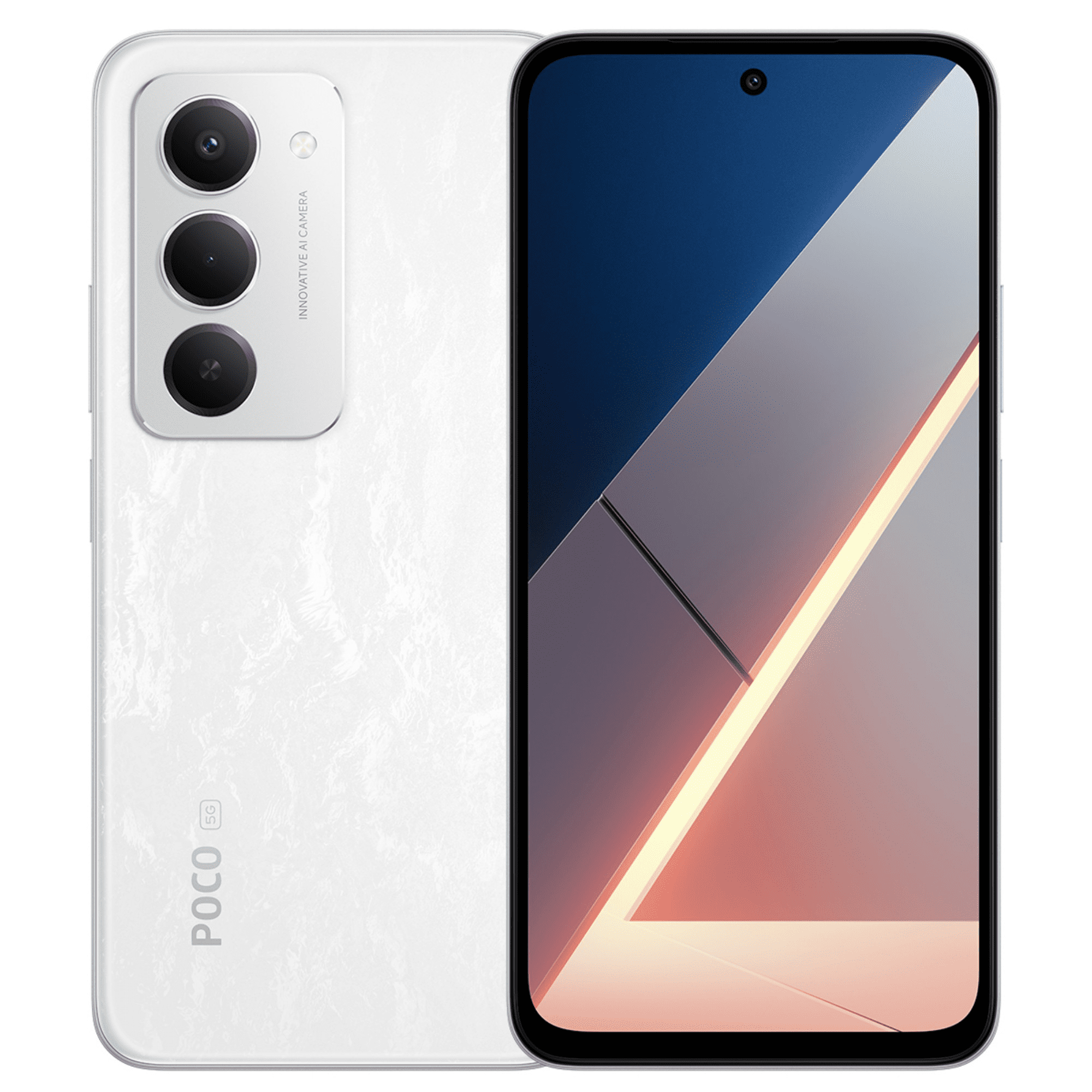 Smartphone POCO M8S 5G 6.9" FHD+ 144Hz Procesador Snapdragon 6s Gen 3 Batería 7000mAh Android 15 -blanco