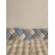 thumbnail image 5 of Protector Cuna Trenza 6 Tubos 2 Mts Bumper Bebe Azul Gris Liso Azul Acero, 5 of 5
