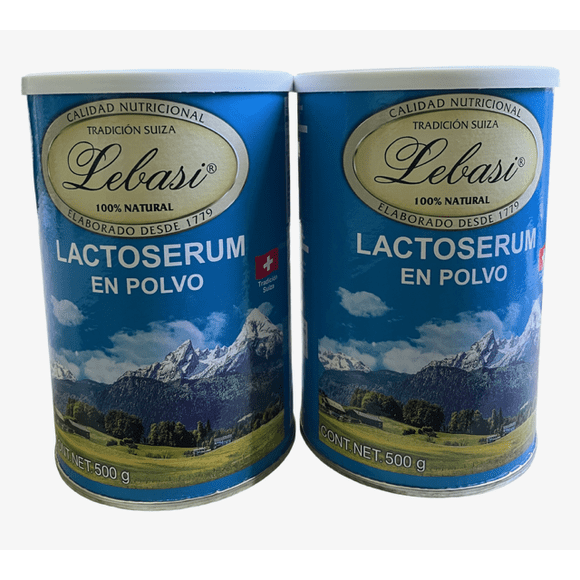 Lactosuero en Polvo Lebasi 2 Pack 500 g c/u