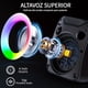 thumbnail image 5 of Bocina JYX, Bocina Bluetooth, Micrófono con Cable, Altavoz Portátil con Luz de DJ, 5 of 8