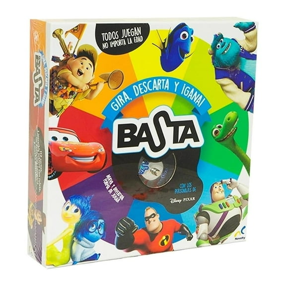 Juego de Mesa Novelty ¡Basta! Disney Pixar