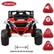 thumbnail image 3 of Montable Eléctrico Speed para Niños Control Remoto Luz Led 12v Rojo, 3 of 7