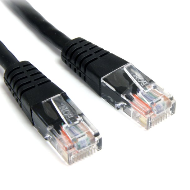 Cable Ethernet StarTech.com 61 cm PoE Negro | Bodega Aurrera